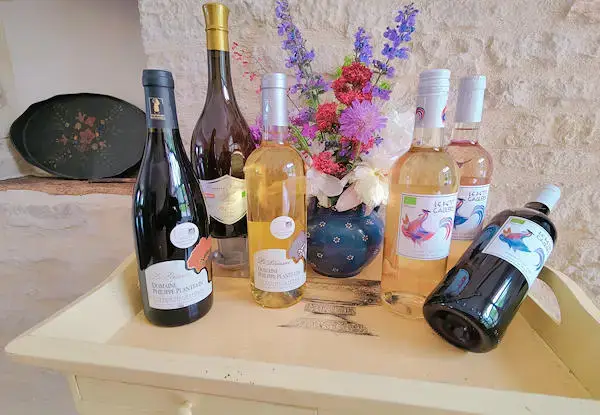 Les vins bio au restaurant L'etoile Verte
